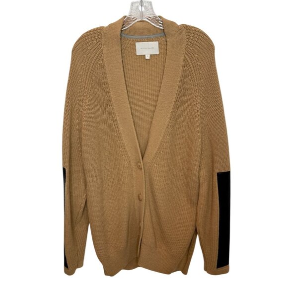 Brochu Walker Jenna Oversized Brown Cardigan Sweater - Size S - Picture 2 of 11